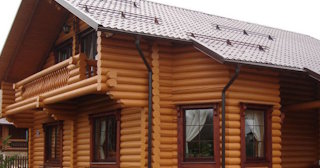 Строительство дома из оцилиндрованного бревна в Одинцово - от 132782 рублей