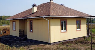Одноэтажный дом из панелей под ключ в Одинцово - Строй-Днц от 132782 рублей